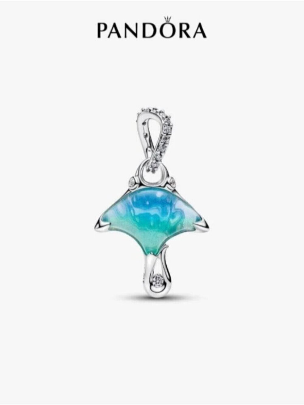 Pandora Manta Ray Dangle Charm